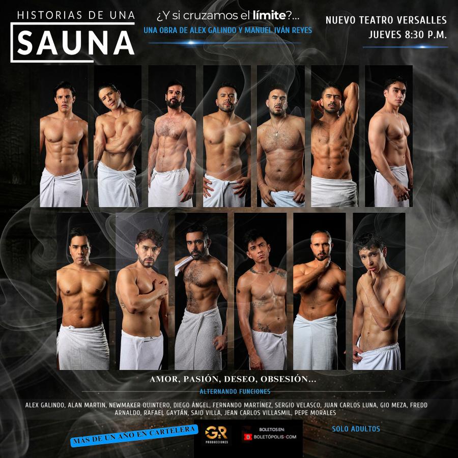HISTORIAS DE UNA SAUNA CDMX NUEVO TEATRO VERSALLES - FUNCIÓN 2