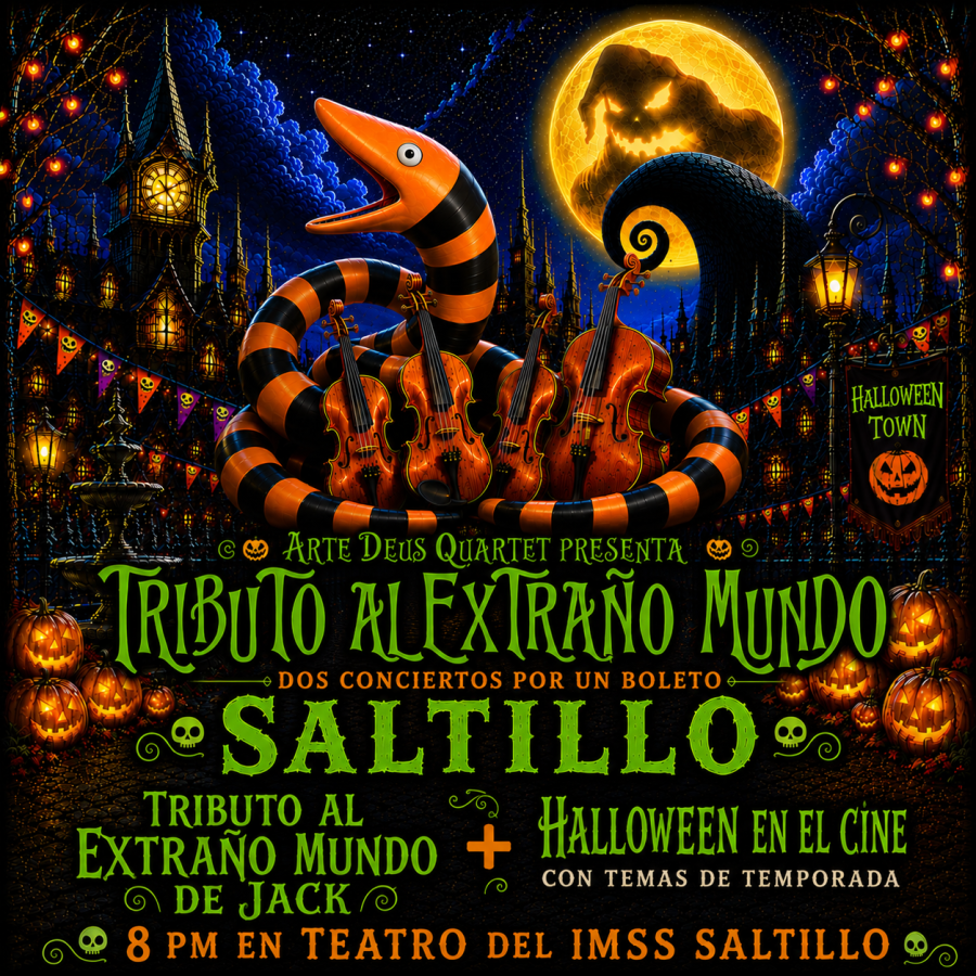 TRIBUTO AL EXTRAÑO MUNDO Y HALLOWEEN EN EL CINE