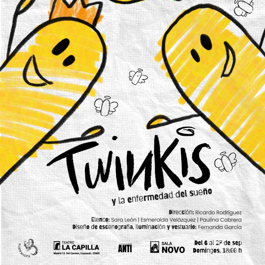 Twinkis y la enfermedad del sueño #0926 - Domingo Septiembre 06 2026, 18:00 — Otros · Ciudad de México