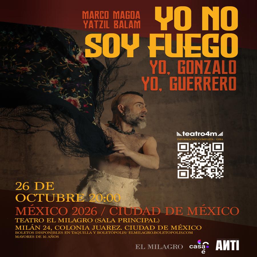 Yo no soy fuego. Yo, Gonzalo. Yo, Guerrero