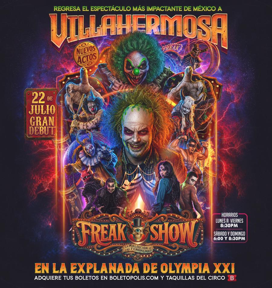Circo del Miedo en Córdoba