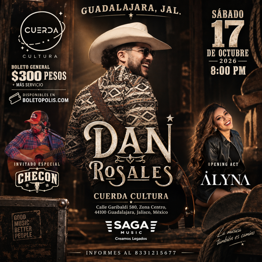 Dan Rosales Concierto Acústico en Guadalajara — Other · Guadalajara