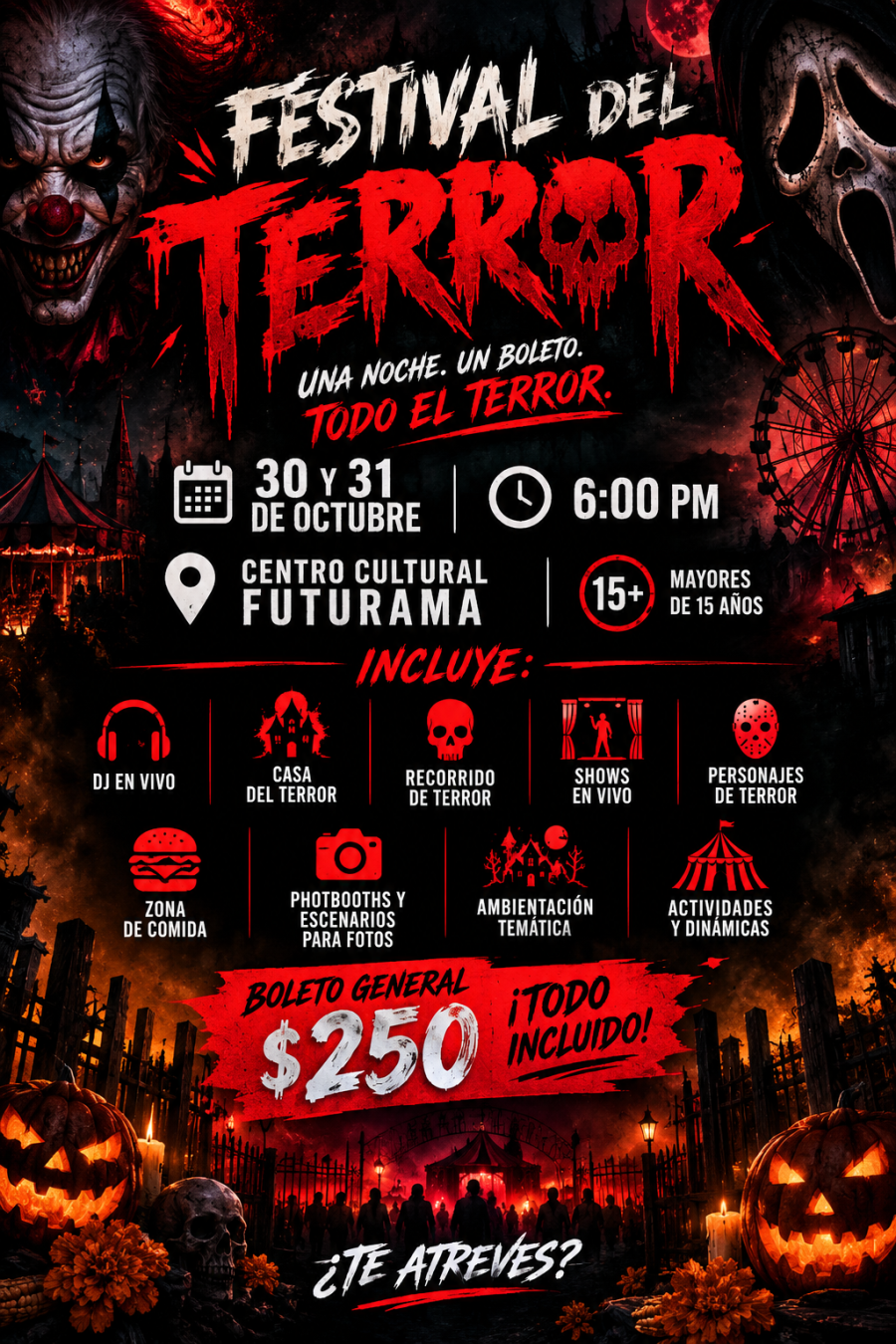 FESTIVAL DEL TERROR — Festival · Ciudad de México