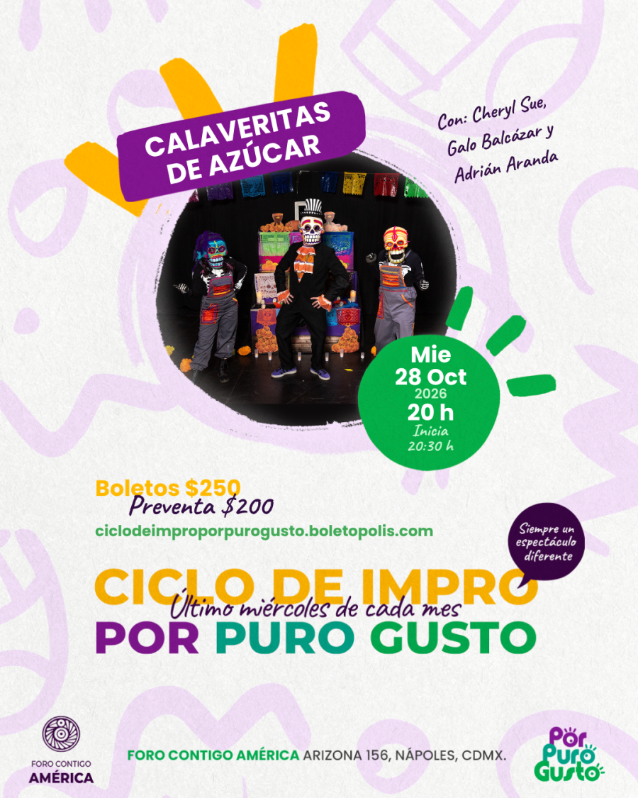 Calaveritas de Azúcar | Ciclo de Impro PPG 2026